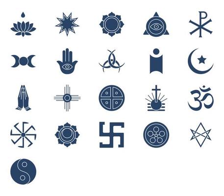 Culture Symbols icon set 12702631 Vector Art at Vecteezy