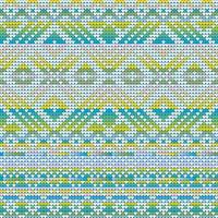 Cool Gradient Colors Seamless Pattern of Christmas Sweater vector