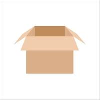 Carton box icon, Vector and Illustration.