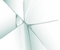 grietas de vidrio hielo roto. vector