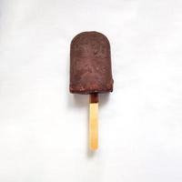 Chocolate ice cream. Popsicle. Eskimo photo