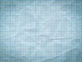 Old wrinkled grid scale paper sheet background photo