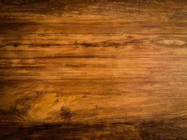 Retro wooden table abstract texture for background with copy space photo