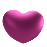 l'image png du coeur pour le concept de mariage ou d'amour