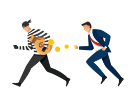 man catching thieves png