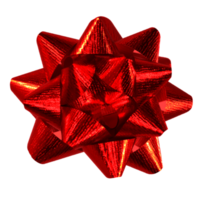 Red Holiday Bow Present Gift Wrapping Icon png