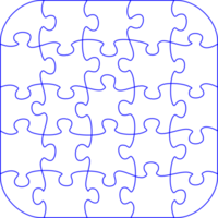 decoupeerzaag puzzel illustratie png