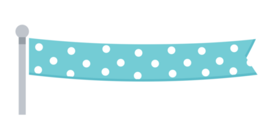 pastel ribbon banner illustration png