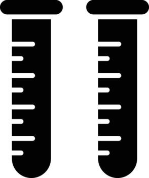 Test Tubes Icon Style vector