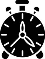 Alarm Clock Icon Style vector
