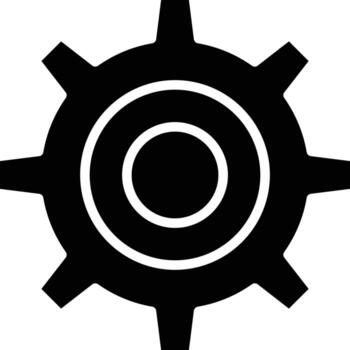 configuración de estilo de icono vector