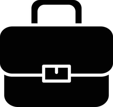 Briefcase Icon Style vector