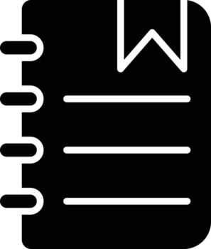 Notepad Icon Style vector