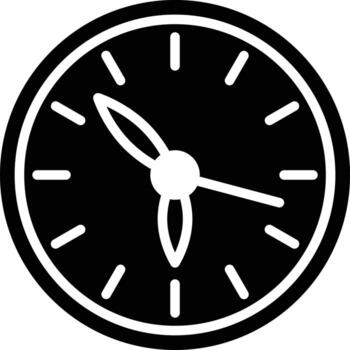 Clock Icon Style vector