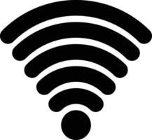 estilo de icono wifi vector