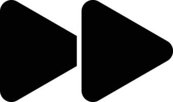 Fast Forward Icon Style vector