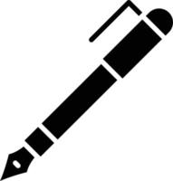 Fountain Pen Icon Style vector