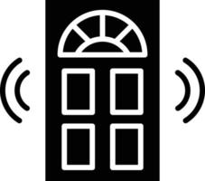 Smart Door Icon Style vector
