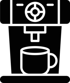 Coffee Machine Icon Style vector