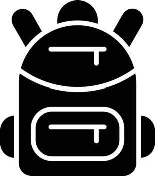 Bagpack Icon Style vector