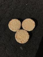 biscuits with sesame sprinkles photo