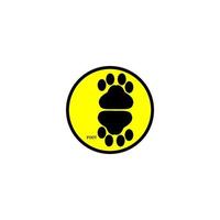 suela de zapato animal icono imagen ilustración vector diseño pie