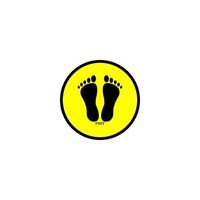 animal shoe sole icon image illustration vector design foot