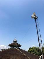 loudspeaker in a mosque which is usually used for the call to prayer photo