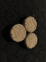 biscuits with sesame sprinkles photo