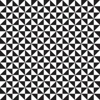 Abstract geometric pattern in black and white squares, Abstract pattern in a monochrome scheme. Black and white triangle pattern. Monotone triangles in square shape. vector