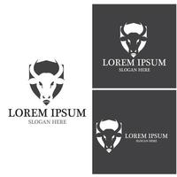 Cow Logo Template vector icon