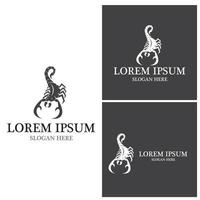 Scorpio Icon and symbol vector template