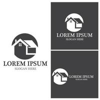 House Logo Home Real Estate Business  Home  building vector