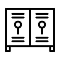 Locker Icon Design vector