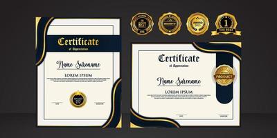 Authenticity Certificate Template – GraphicsFamily