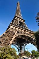 eiffel tower in paris at day photo