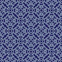 Celtic Knot Inspired Seamless Pattern Background vector