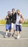 lesión traumática deportiva de baloncesto foto