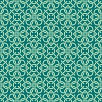 Celtic Knot Inspired Seamless Pattern Background vector