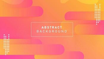 Colorful gradient geometric background. Abstract dynamic shapes composition design vector