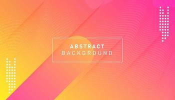 Colorful gradient geometric background. Abstract dynamic shapes composition design vector