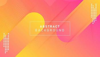 Colorful gradient geometric background. Abstract dynamic shapes composition design vector