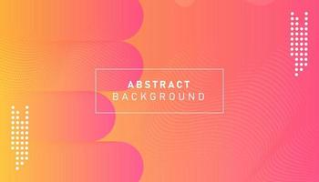 Colorful gradient geometric background. Abstract dynamic shapes composition design vector