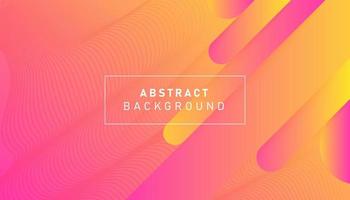 Colorful gradient geometric background. Abstract dynamic shapes composition design vector