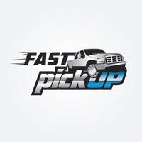 Fast Pickup Logo Sign Symbol Icon vector