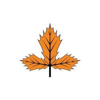 Maple leaf logo Template vector icon illustration design