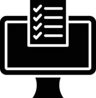 Monitor Icon Style vector