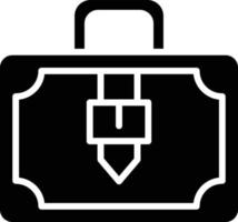 Briefcase Icon Style vector