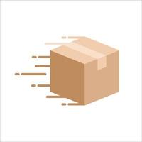 Carton box icon, Vector and Illustration.