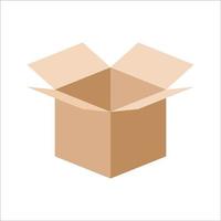 Carton box icon, Vector and Illustration.